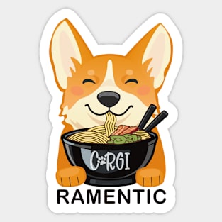 Corgi Ramentic Sticker